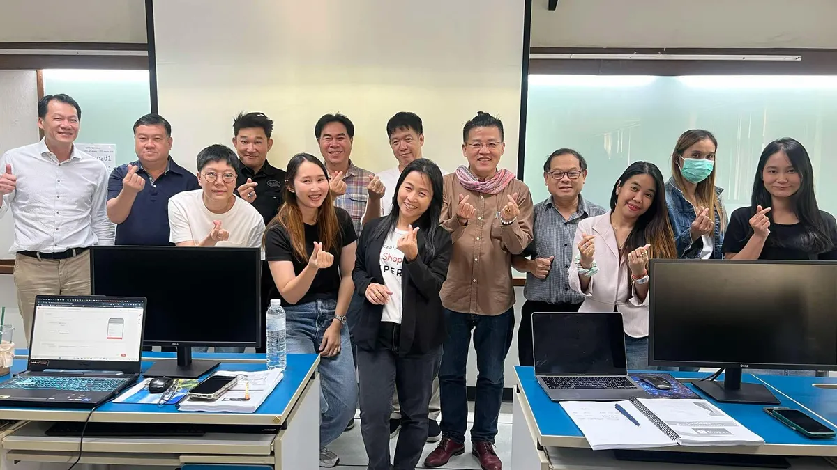 ภาพบรรยากาศอบรมคอร์ส ขายให้ปัง ให้รวยด้วย Lazada / Shopee รุ่น 53