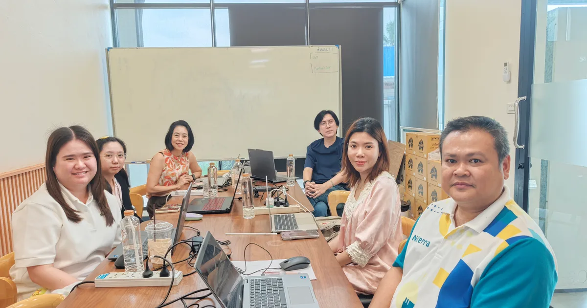 ภาพบรรยากาศอบรมคอร์ส Gemini Deep Research & NotebookLM รุ่น 7