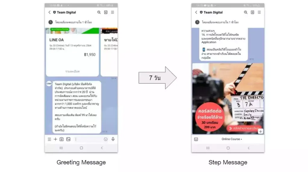 Step Message บน Line OA คืออะไร - รูปที่ 3
