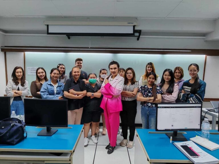ภาพบรรยากาศอบรมคอร์ส TikTok Marketing & Advertising รุ่น 22